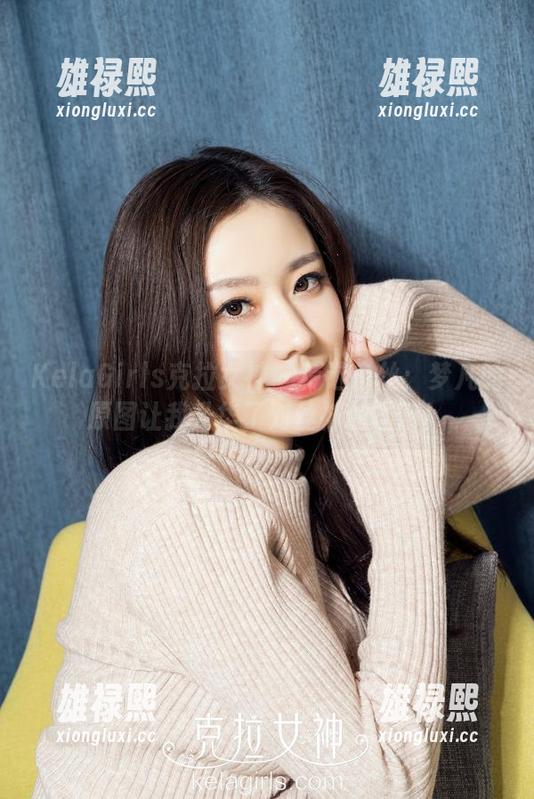 KelaGirls克拉女神 - 精选白丝：梦凡的原图让我升华了对丝袜的理解！