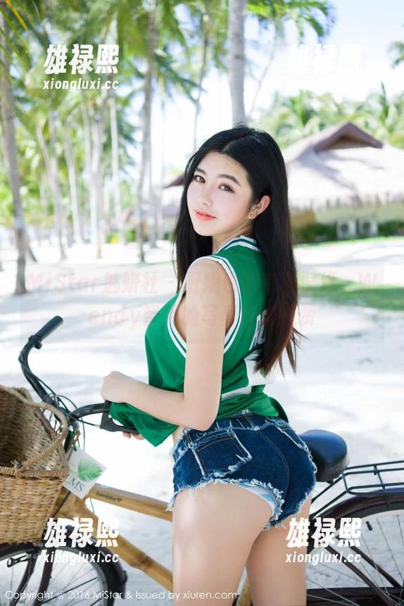 MiStar魅妍社 - 厨娘也能变身壁纸，Wendy智秀的写真你得点赞