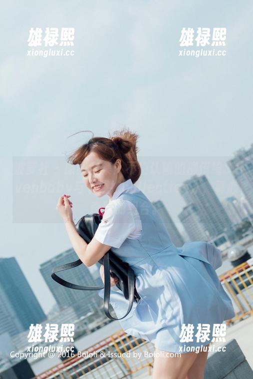 波萝社 - 原图全集：不怕认输的柳侑绮Sevenbaby与《舰娘collection》，真心奇特的组合。