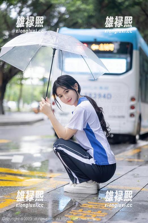 秀人网 - 一边看小薯条nienie的全套体操服写真，一边思考，糟了，可能又要陷入这种情境了。